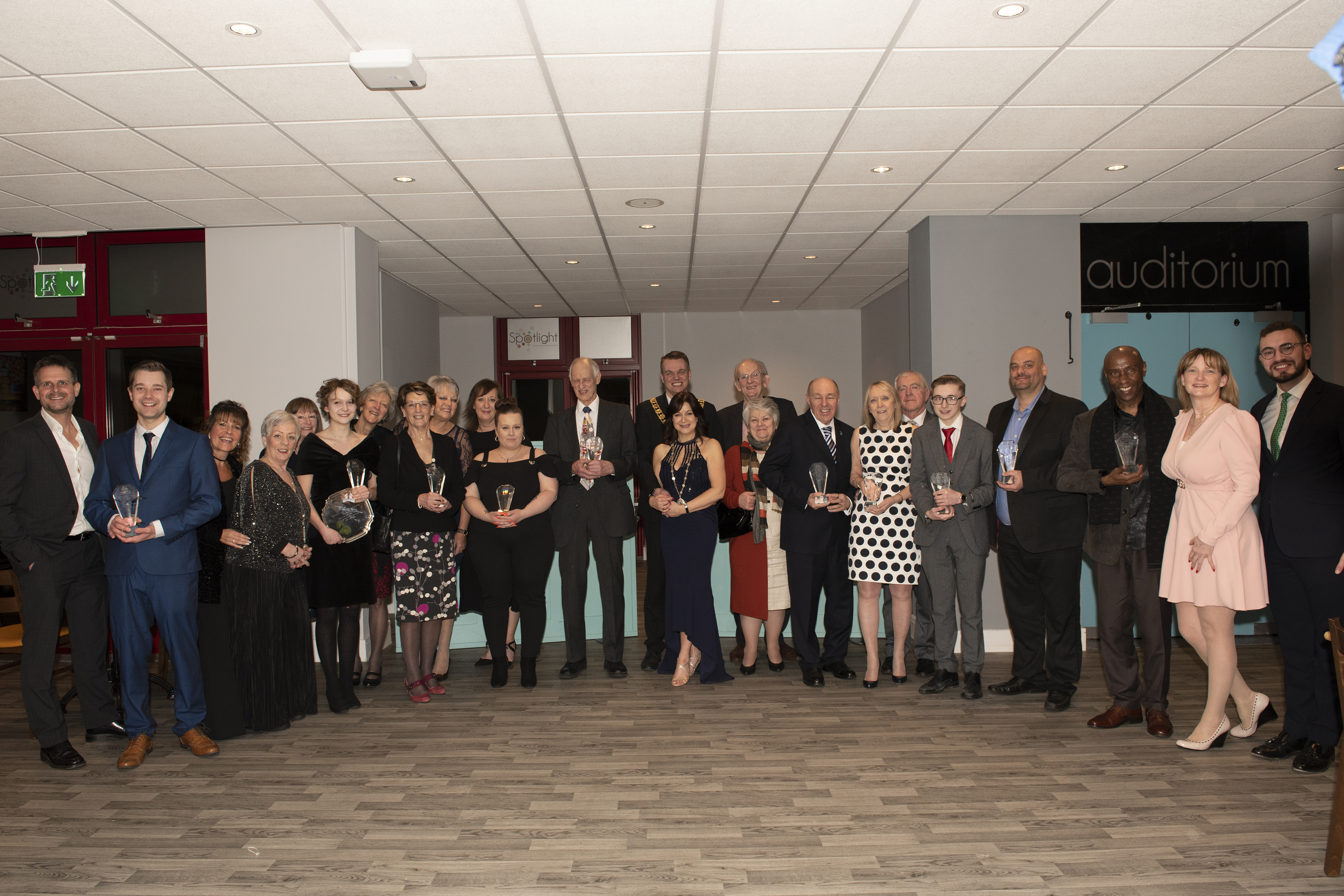 Winners and sopnsors of the Borough pf Broxbourne awards 2020