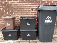 Picture of new bins